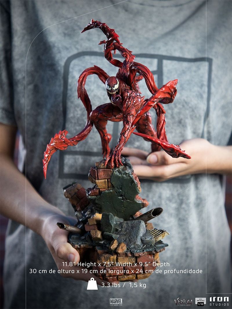 Figurine Iron Studios Venom: Let There Be Carnage 1/10 Bds Art Scale Venom