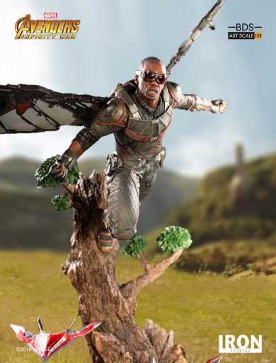 Statue Falcon - Avengers: Infinity War - Bds Art Scale 1/10 - Iron Studios