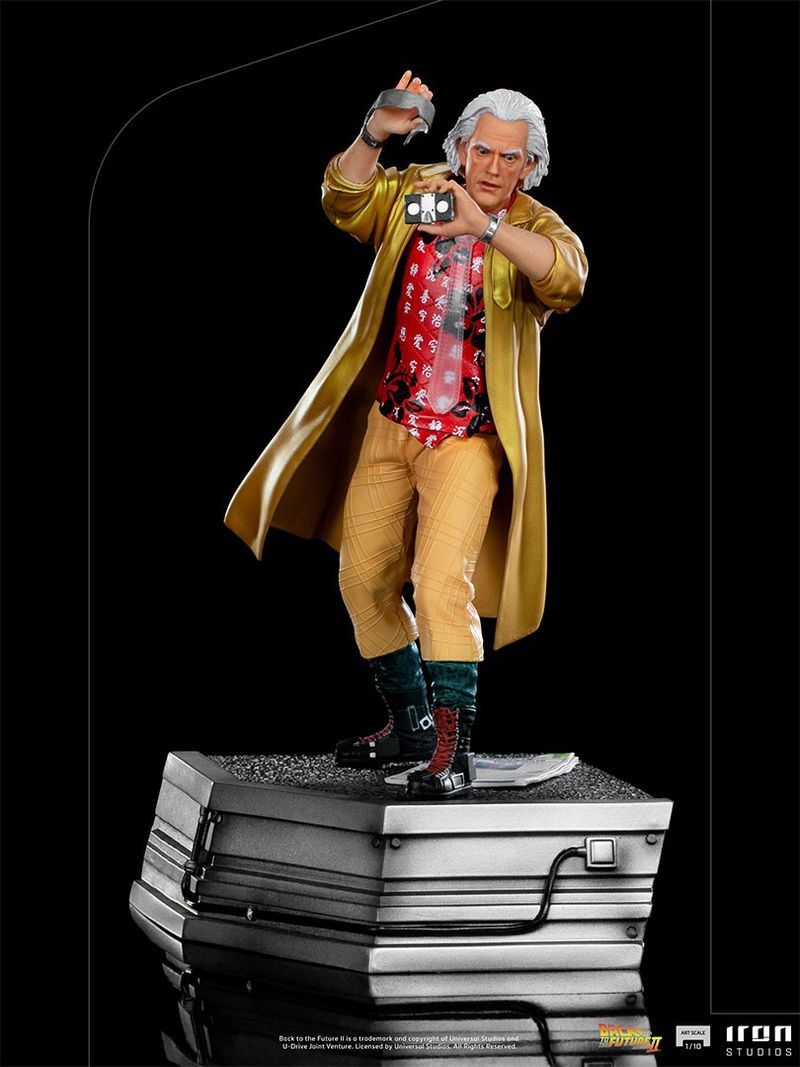 Retour vers le Futur III (Back to the Future III) Statue 1/10 Art Scale  Full Set Deluxe 57cm