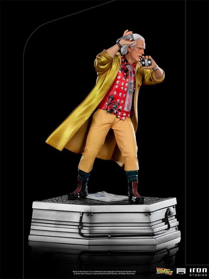 Retour vers le Futur III (Back to the Future III) Statue 1/10 Art Scale  Full Set Deluxe 57cm