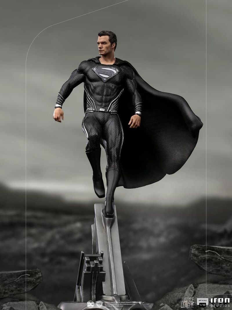 Black Superman Suit Henry Cavill, superman, superheroes, artwork