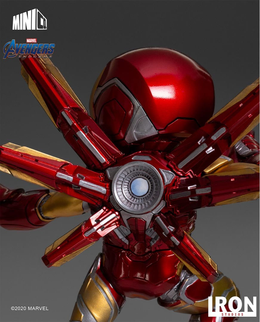 De AGOSTINI 2021 MARVEL MOVIE COLLECTION 5.5'' IRON MAN FIGURE MINI STATUE