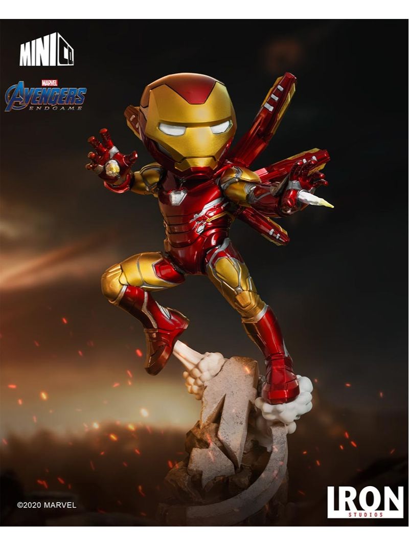 De AGOSTINI 2021 MARVEL MOVIE COLLECTION 5.5'' IRON MAN FIGURE MINI STATUE