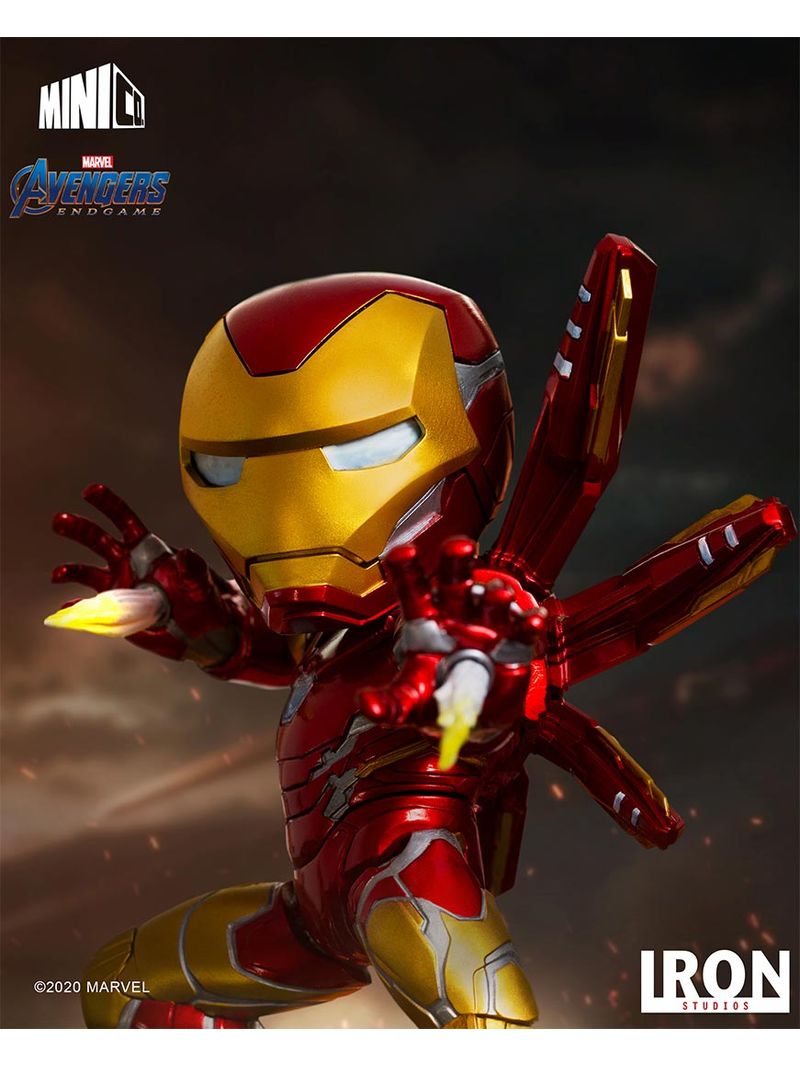 De AGOSTINI 2021 MARVEL MOVIE COLLECTION 5.5'' IRON MAN FIGURE MINI STATUE