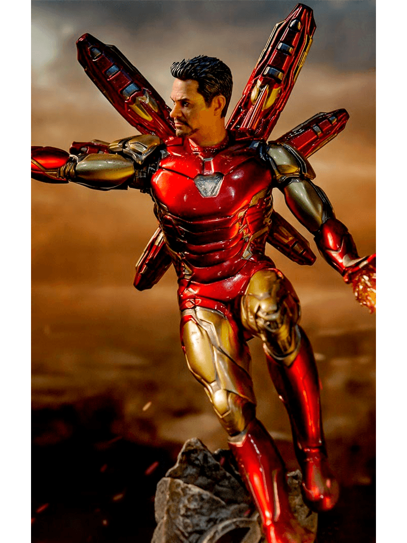 Figurine I am Iron Man, Marvel Avengers : Endgame, BDS Art échelle 1:10 (15  cm), – Iron Studios Merchandise
