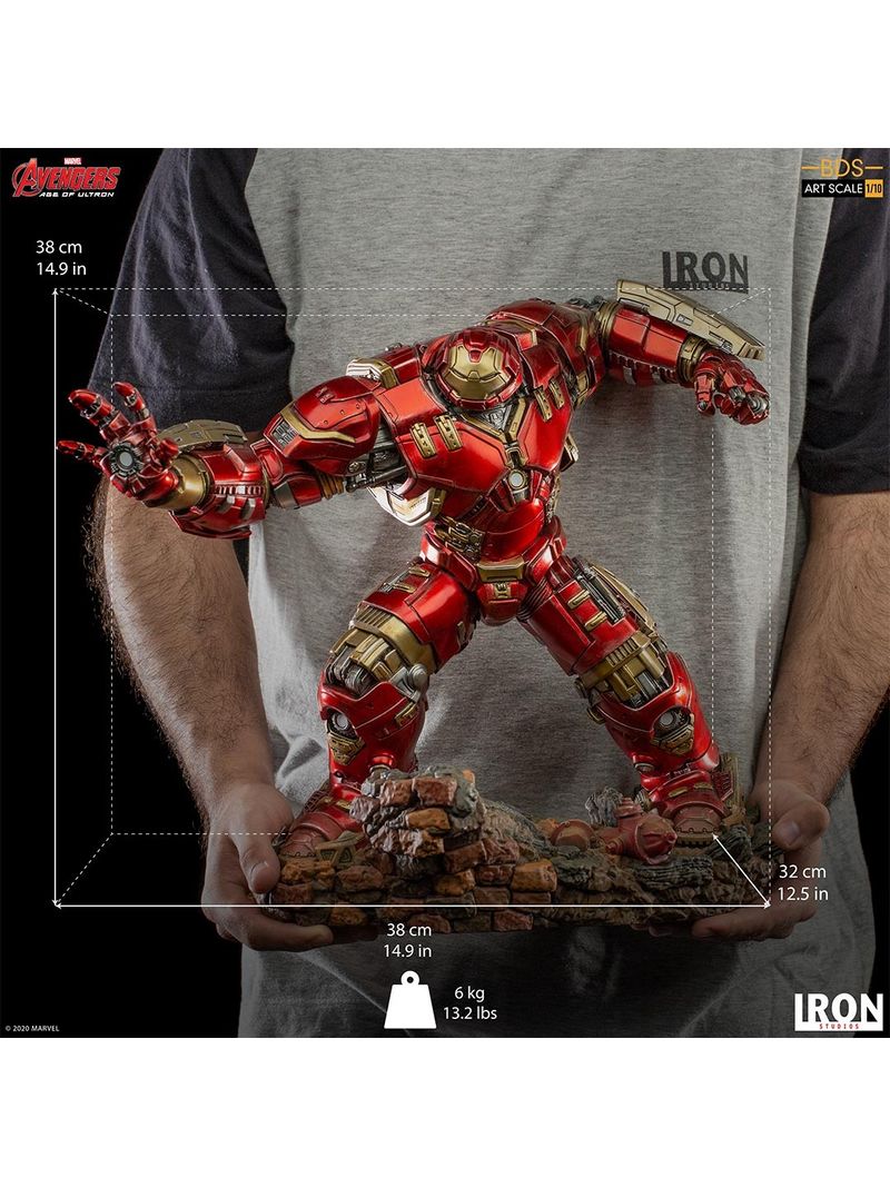 Tendencia hilo heno Statue Hulkbuster BDS Art Scale 1/10 - Avengers: Age of Ultron - Iron  Studios - Iron Studios Official