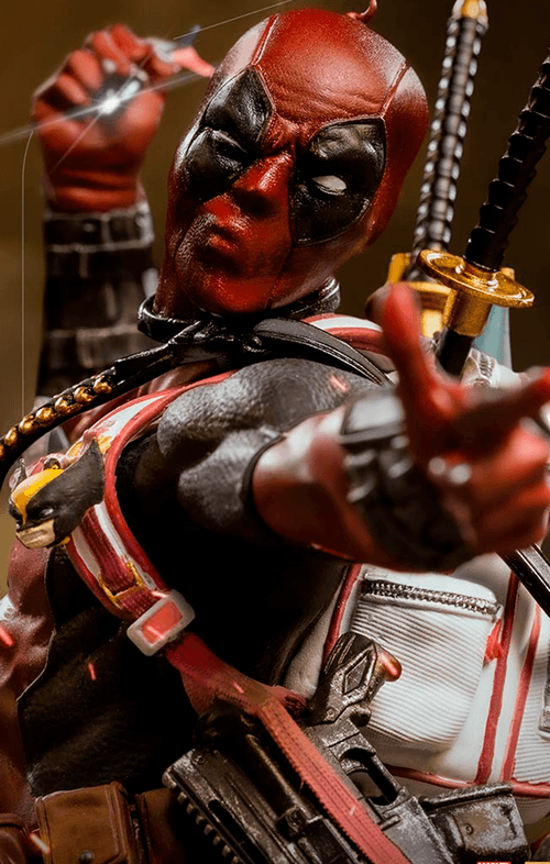 Statue Deadpool Deluxe - X-Men - Bds Art Scale 1/10 - Iron Studios