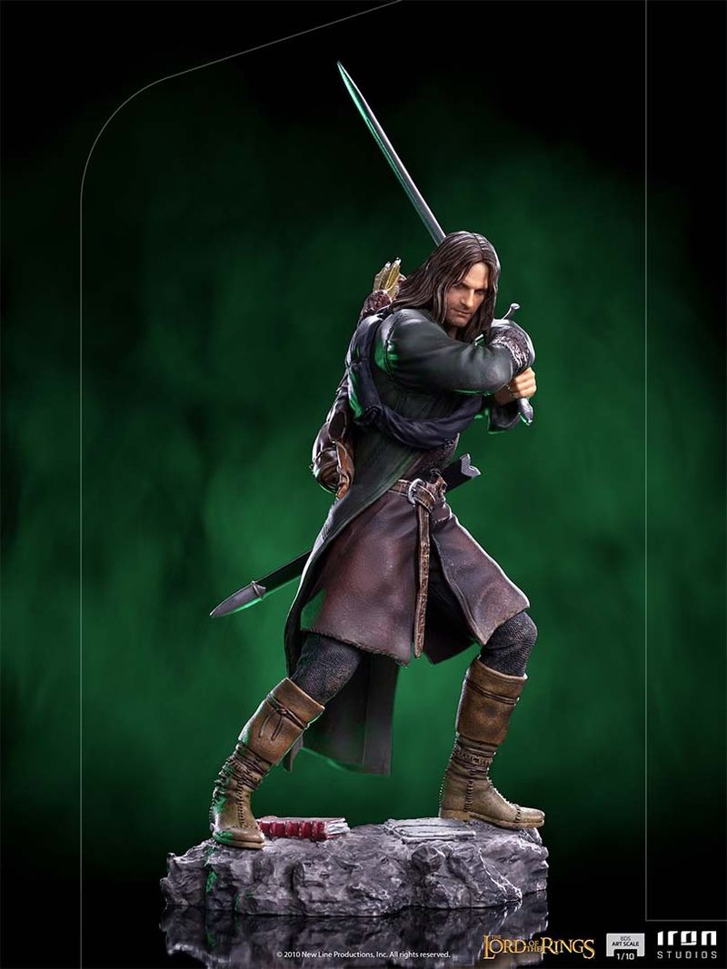 Iron Studios - Aragorn - Le Seigneur des Anneaux - LOTR statue BDS