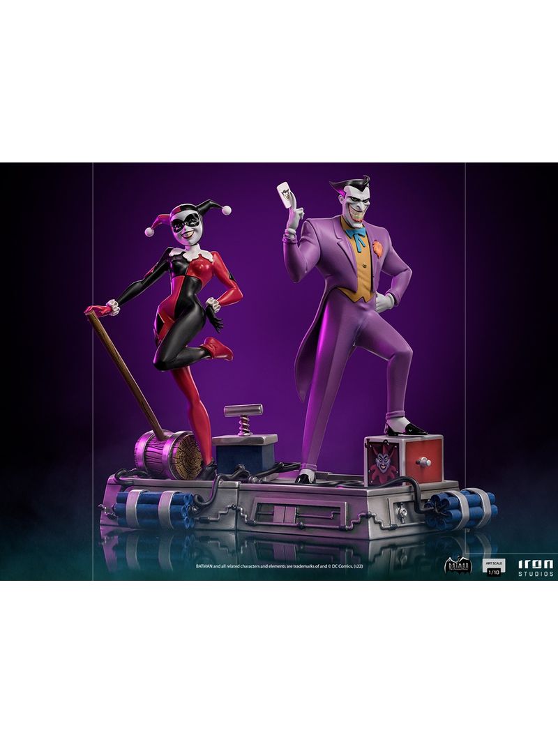 batman animated series joker and harley quinn