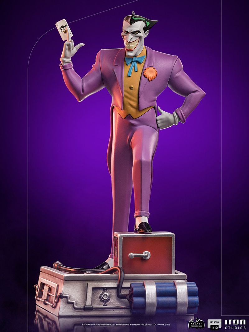 Iron Studios - THE JOKER - Batman the Animated Serie 1/10 BDS Art Scale -  Figurine Collector EURL