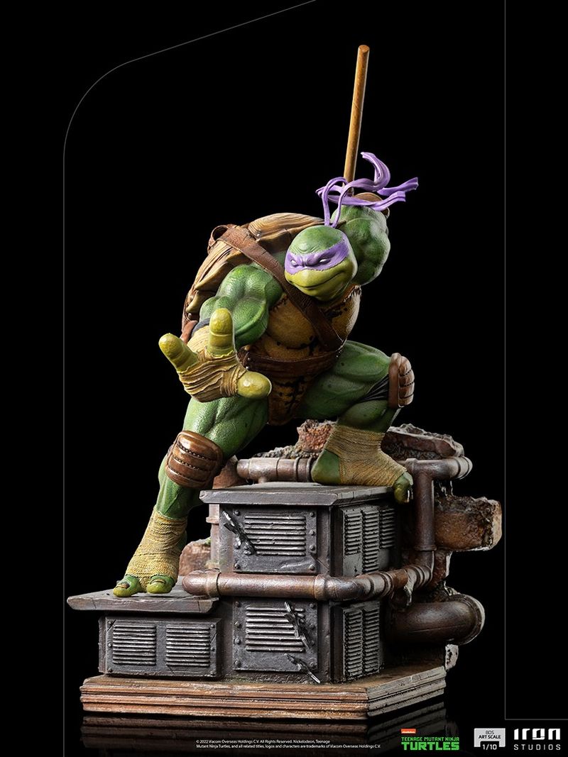 Figurine Iron studios Les Tortues ninja statuette Art Scale 1/10