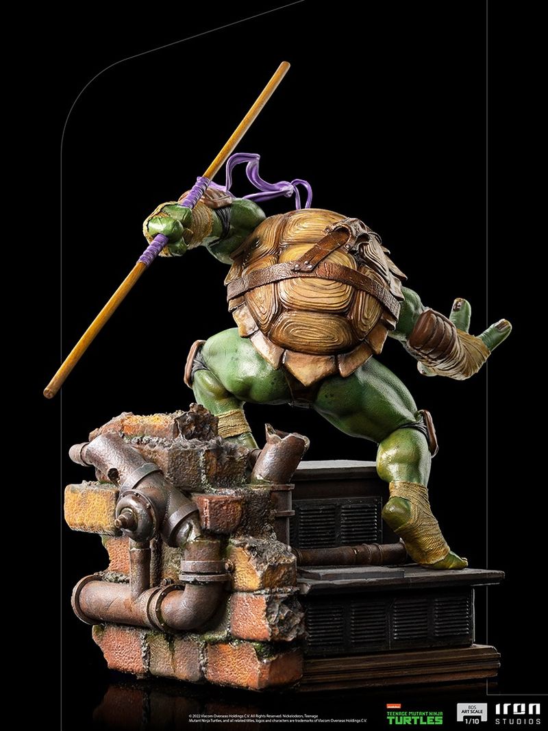 TMNT - Donatello - Figurine Mini Co 21cm : : Figurine Iron  Studios Tortue ninja