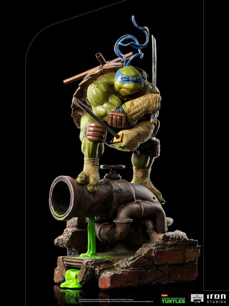 Figurine Iron studios Les Tortues ninja statuette Art Scale 1/10