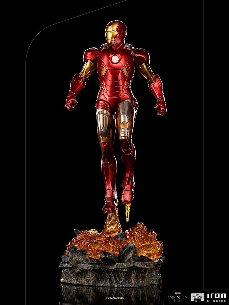 Statue Iron Man Battle of New York, Marvel