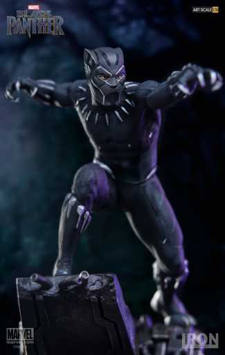 Statue Black Panther  - Black Panther - Bds Art Scale 1/10 - Iron Studios