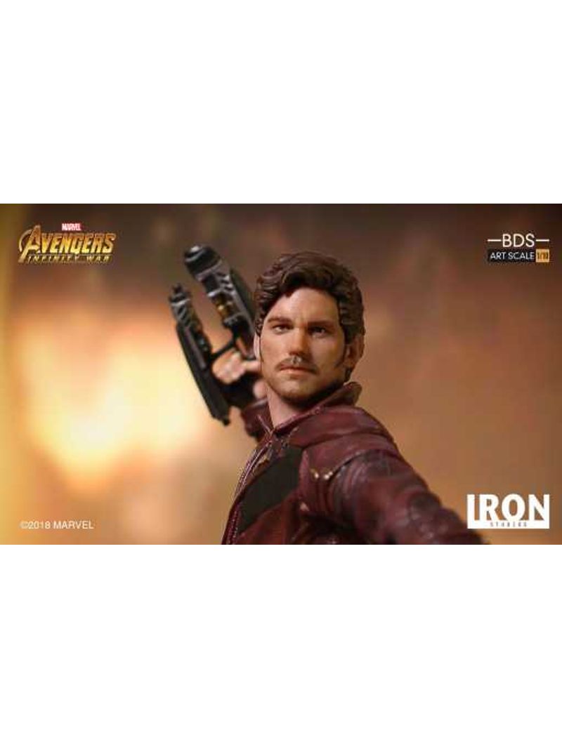 IRON STUDIOS - STAR LORD - AVENGERS INFINITY WAR - 1/10 ! UNBOXING