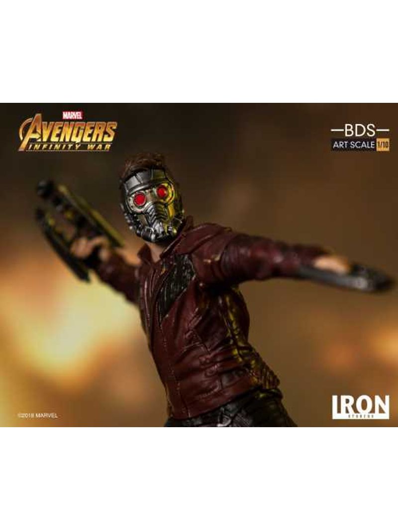 Senhor Das Estrelas - Star-lord Iron Studios Vingadores