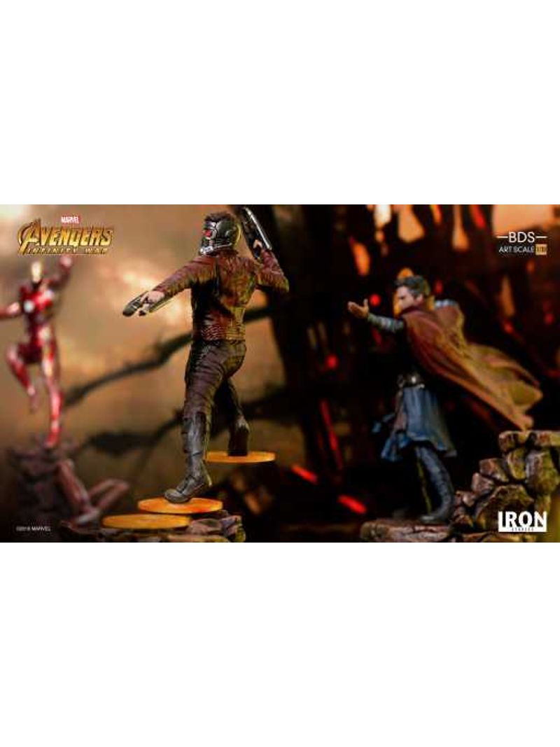 Senhor Das Estrelas - Star-lord Iron Studios Vingadores - R$ 699