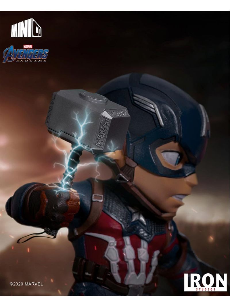 Mini Figurine Avengers ENDGAME CapTain AmeRica - SEZAME BAZAR