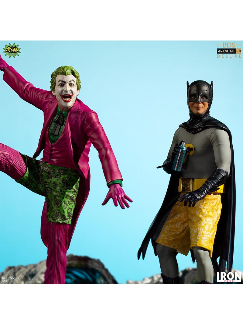 Statue The Joker Deluxe - Batman 66 - Bds Art Scale 1/10 - Iron Studios
