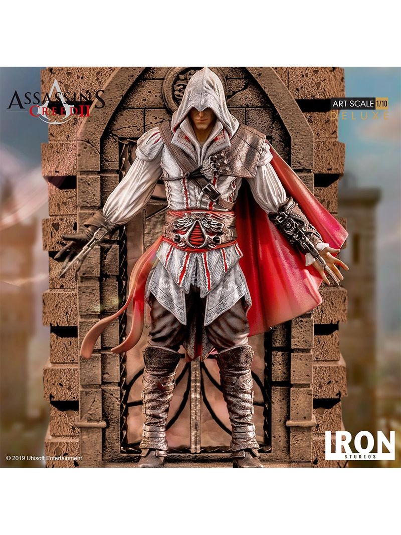 Figura Assassins Creed - Ezio Auditore 1/10 Regular - Iron Studios