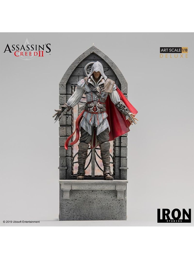 Assassins Creed II 2 Black Edition Collector (WITH PC GAME) 🇦🇺 Ezio statue