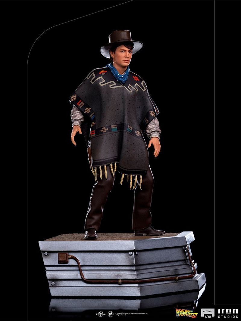 RETOUR VERS LE FUTUR 3 - Marty Mcfly - Statuette 1/10 Art Scale - 23cm :  : Figurine Iron Studios Retour vers le futur