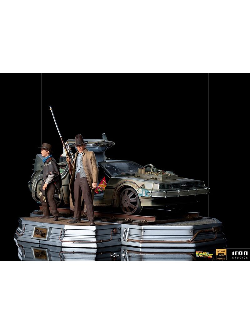 Voucher Pré Venda - Estátua DeLorean Full Set Deluxe- Back to the Future -  Art Scale 1/10 - Iron Studios - Iron Studios Online Store