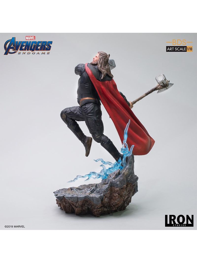  Iron Studios Avengers: Endgame, Star Lord, 31 cm Scale Statue  1/10 : Toys & Games