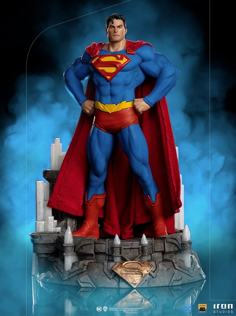 Figurine Superman Unleashed, Deluxe Art Scale - DC Comics - Iron