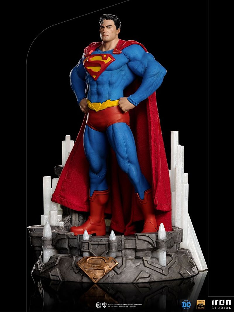 Superman - Clark Kent - Figurine - Échelle 1/10 - 29 cm - By Iron