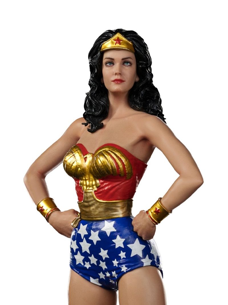  Iron Studios Wonder Woman - Lynda Carter - Statuette 1/10 Art  Scale - 23cm : Toys & Games