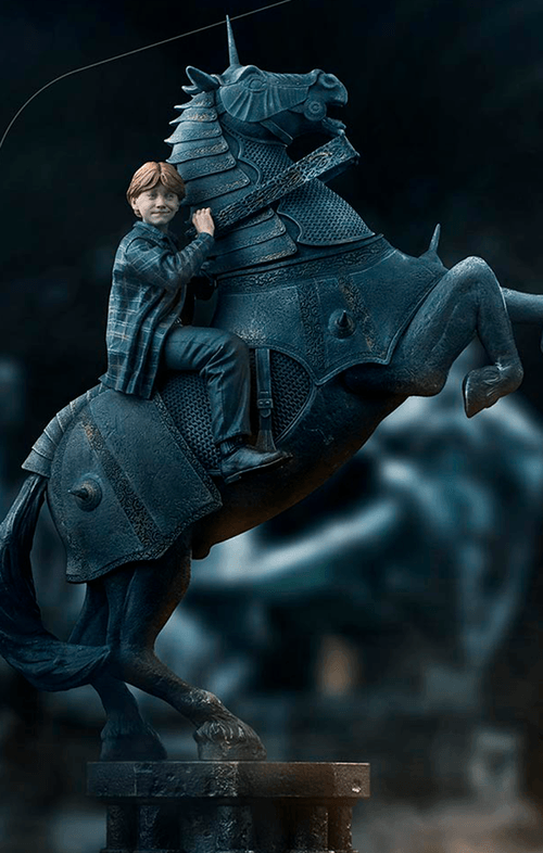 Statue Ron Weasley at the Wizard Chess Deluxe - Harry Potter - Art Scale 1/10 - Iron Studios