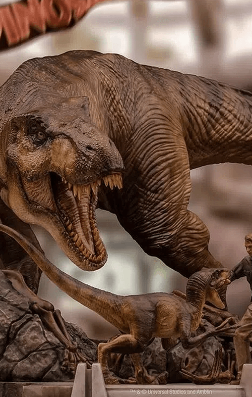 Diorama The Final Scene - Jurassic Park - Demi Scale 1/20 - Iron Studios