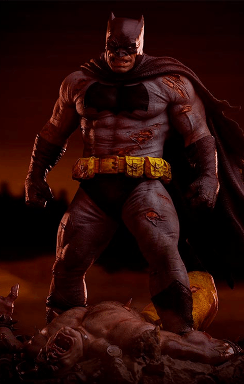 Statue Batman The Dark Knight Returns - DC Comics - 1/6 Diorama - Iron Studios