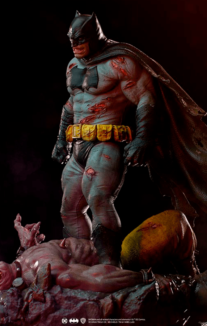 Statue Batman The Dark Knight Returns - DC Comics - 1/6 Diorama - Iron  Studios