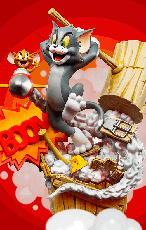 Statue Tom & Jerry - Prime Scale 1/3 - Iron Studios