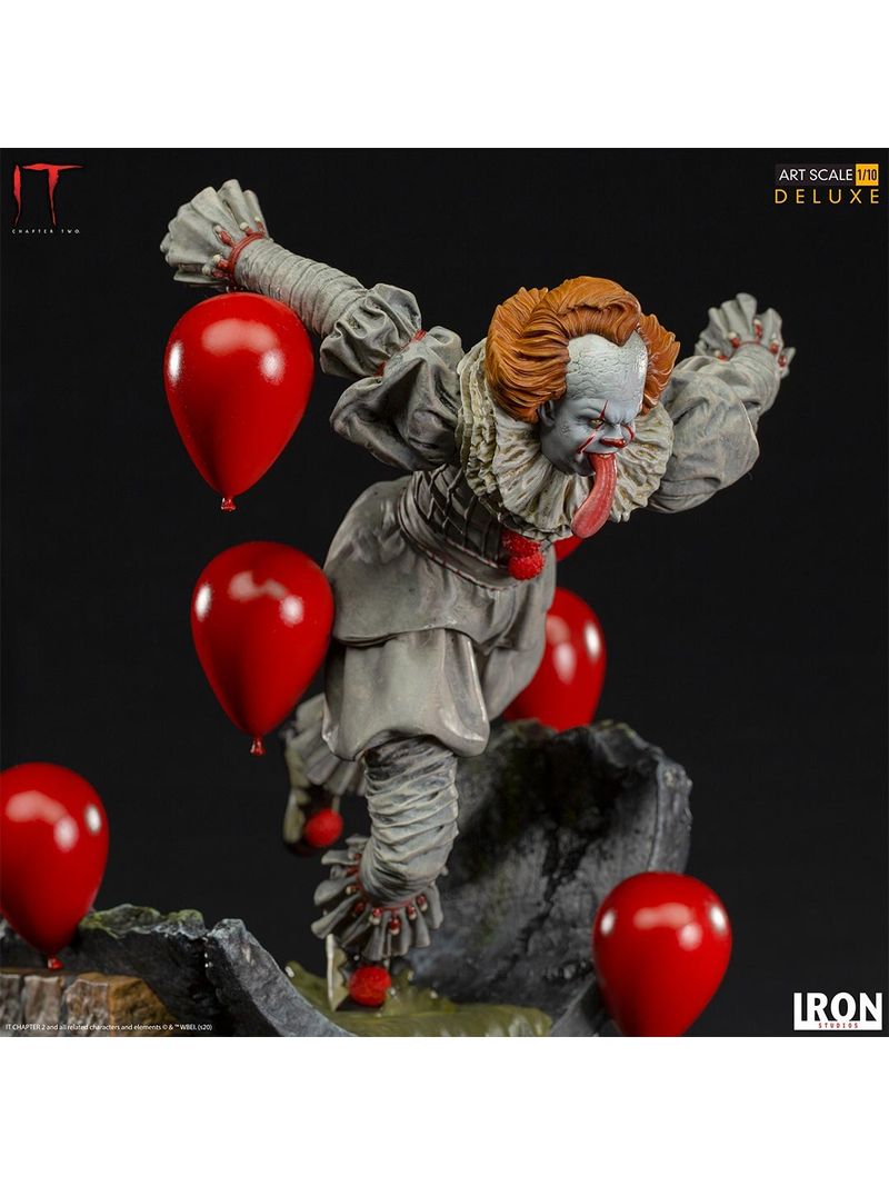 IT CA Chapitre 2 1/10 Deluxe Art Scale Pennywise Iron Studios 