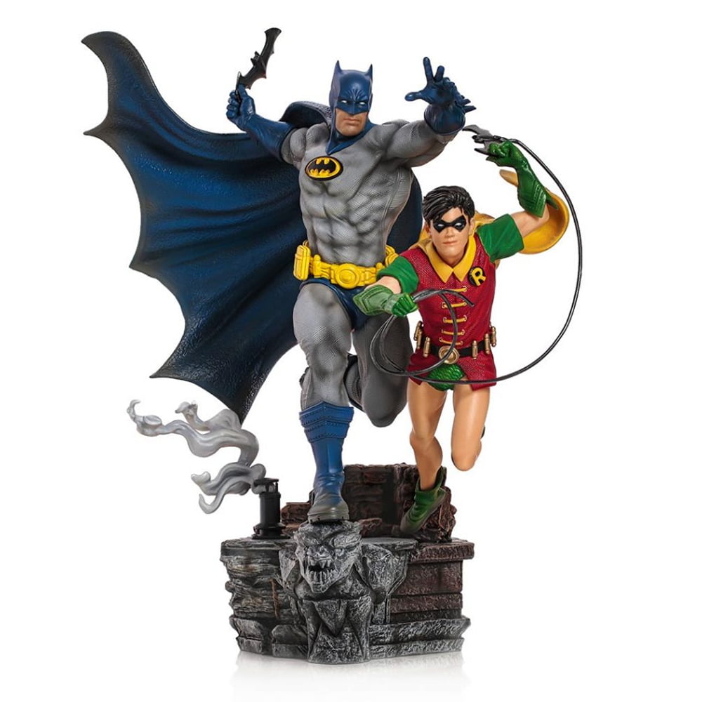 Statue Batman & Robin Deluxe By Ivan Reis - DC Comics - Art Scale 1/10 -  Iron Studios