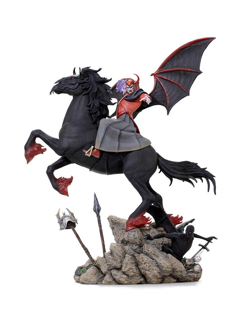 Dungeons & Dragons Venger with Nightmare & Shadow Demon Deluxe Statue