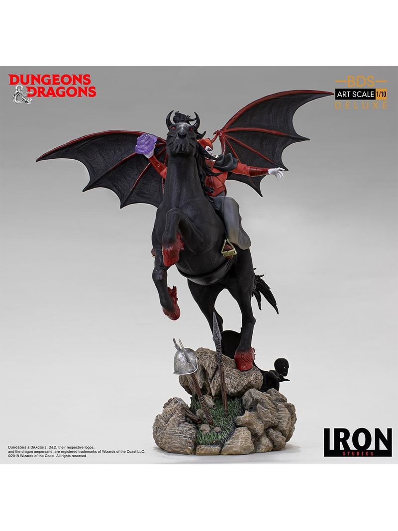 Dungeons & Dragons Venger with Nightmare & Shadow Demon Deluxe Statue
