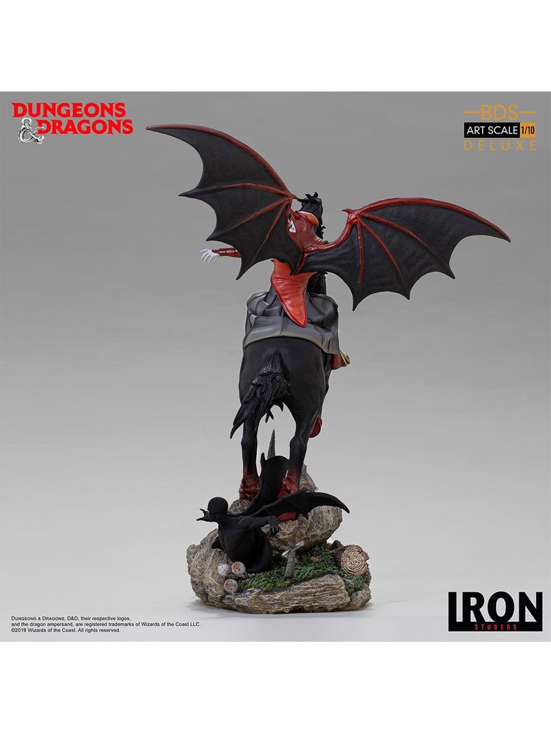 Dungeons & Dragons Venger with Nightmare & Shadow Demon Deluxe Statue