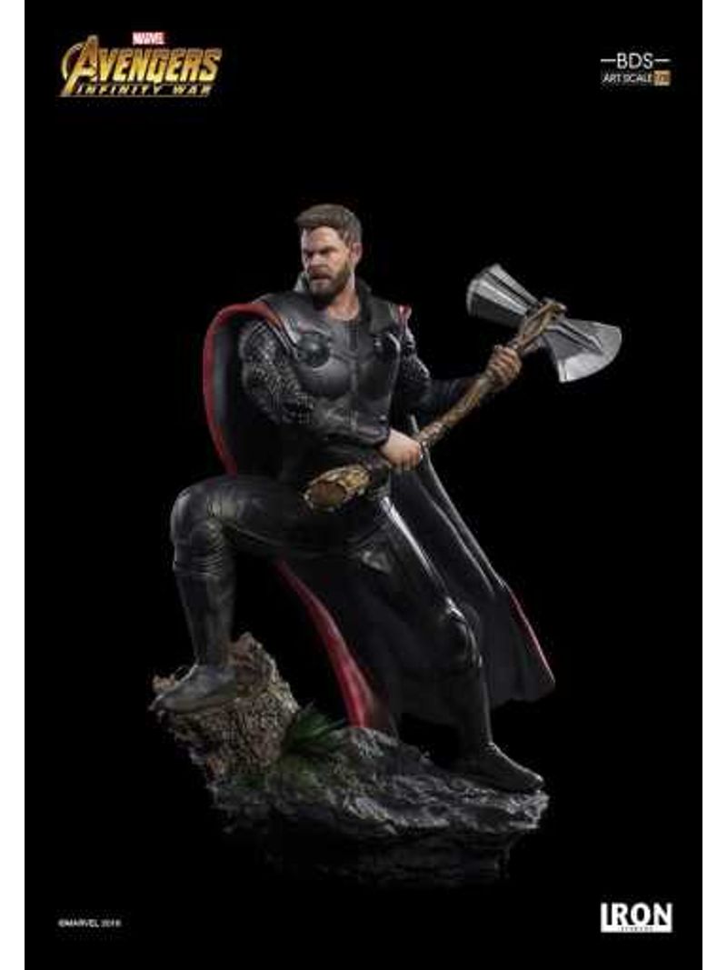 THOR STATUE AVENGERS INFINITY WAR MARVEL MILESTONES 41 CM - Kingdom Figurine