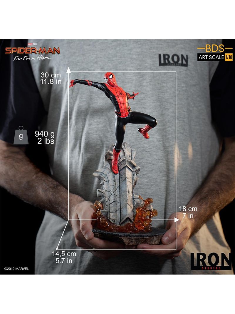 Polystone Multi Iron Studios 1:10 Spider-Man FFH BDS Art Scale Statue 