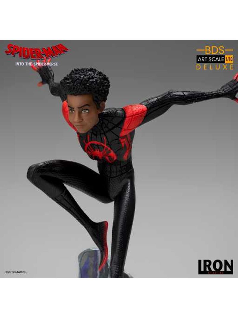 Statue Miles Morales - Spider-Man: Into the Spider-Verse - Bds Art Scale  1/10 - Iron Studios