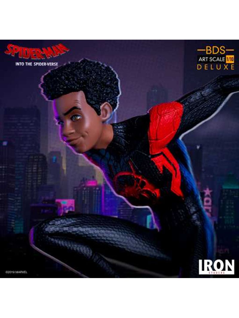 Statue Miles Morales - Spider-Man: Into the Spider-Verse - Bds Art Scale  1/10 - Iron Studios