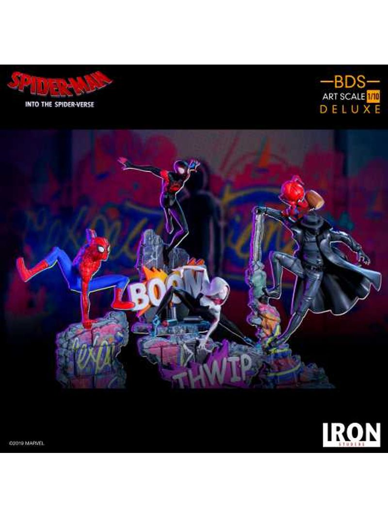 Statue Miles Morales - Spider-Man: Into the Spider-Verse - Bds Art Scale  1/10 - Iron Studios