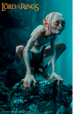 Smeagol Senhor Dos Anéis Gollum arte em biscuit 