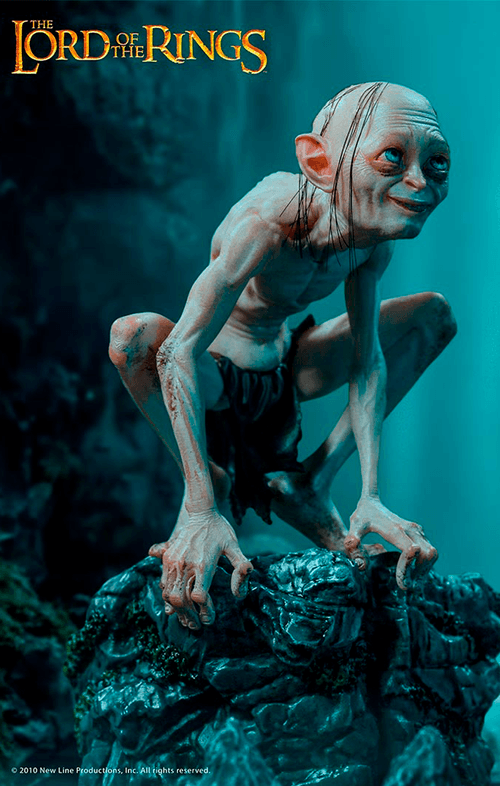 Statue Gollum Deluxe - Lord Of The Rings - Art Scale 1/10 - Iron Studios