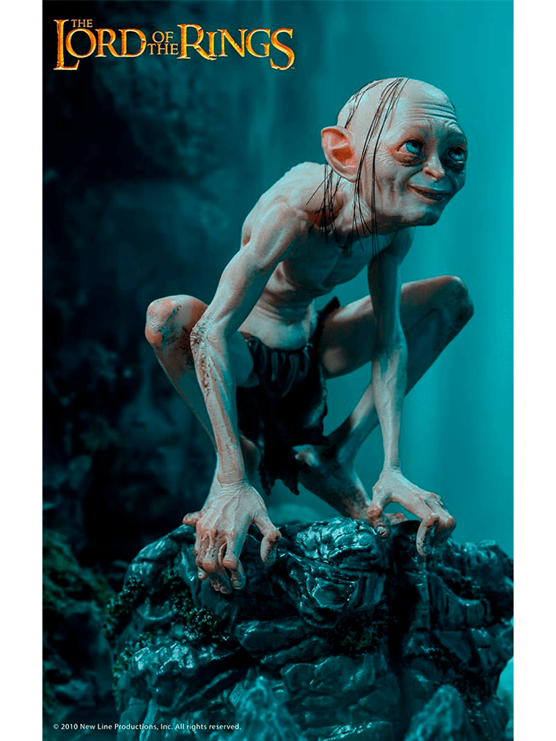 Statue Gollum Deluxe - Lord Of The Rings - Art Scale 1/10 - Iron ...
